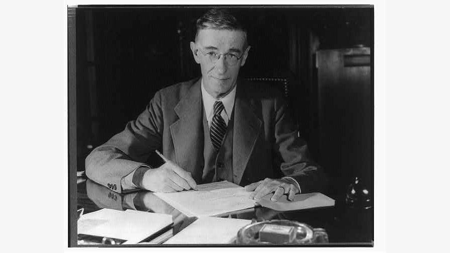 Vannevar Bush, author of “Science, the Endless Frontier”