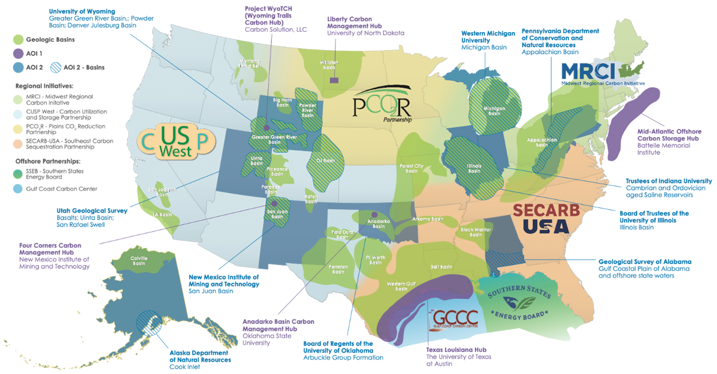 Regional Large-scale Storage Hubs and State-Level Data Collection & Sharing
