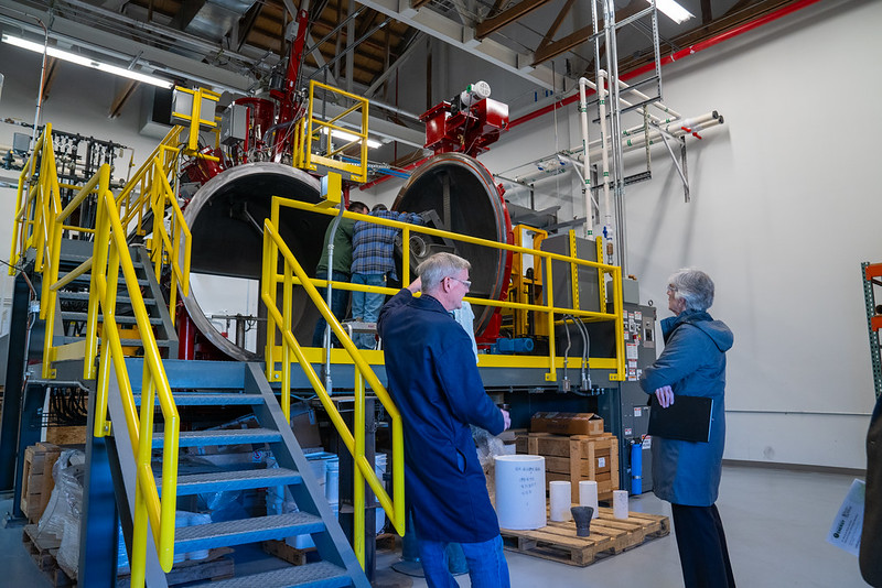 NETL Director Marianne Walck visits the Advanced Alloy Signature Center at Albany, Oregon.