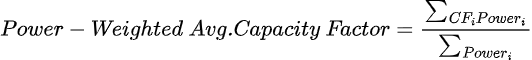 Carbon Efficiency (CE)= Heat Rate*Fuel CO2 Potential/1000