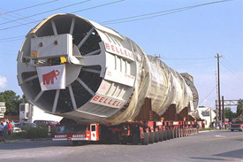 Transporting Tampa Gasifier  (source: Tampa Electric)
