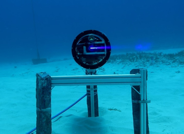 Figure 2: Active transmitter node on the ocean floor