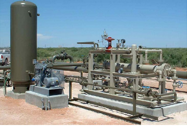 An MTR Fuel Gas Conditioning Unit (FGCU) operating at Sid Richardson Company in New Mexico