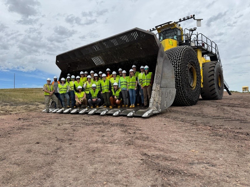 CMLA group shot at the Dry Fork Mine in Gillette, Wyoming.