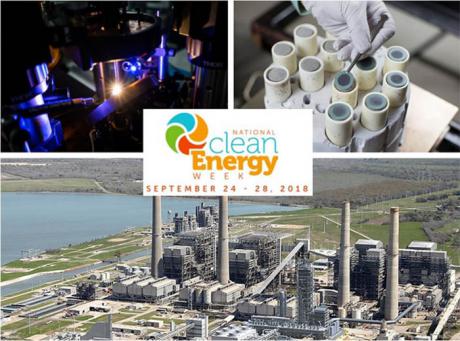 National Clean Energy Week September 24 - 28, 2018