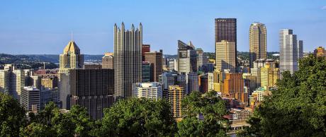 An image of the Pittsburgh skyline