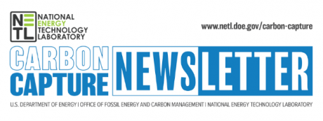 The April 2022 Carbon Capture Newsletter available now