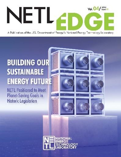 An image of the NETL Edge Magazine cover.