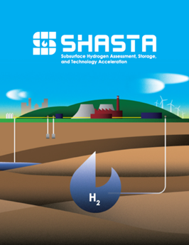SHASTA, the Subsurface Hydrogen Assessment, Storage and Technology Acceleration partnership that includes NETL, the Pacific Northwest National Laboratory and Lawrence Livermore National Laboratory.