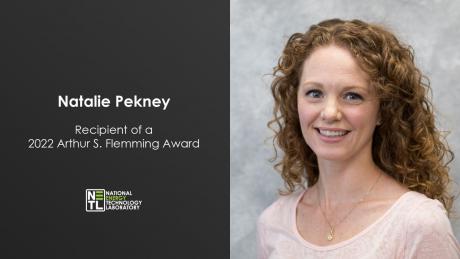 Natalie Pekney, Recipient of a 2022 Arthur S. Fleming Award