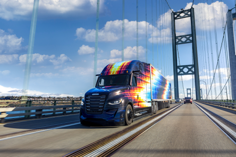 Supertruck 2 on the highway