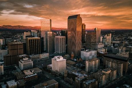 Denver, Colorado skyline