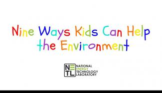 Kids help the Environment