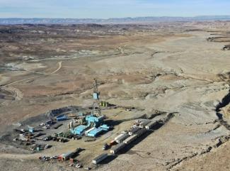 Drilling operation in eastern Utah’s Paradox Basin.